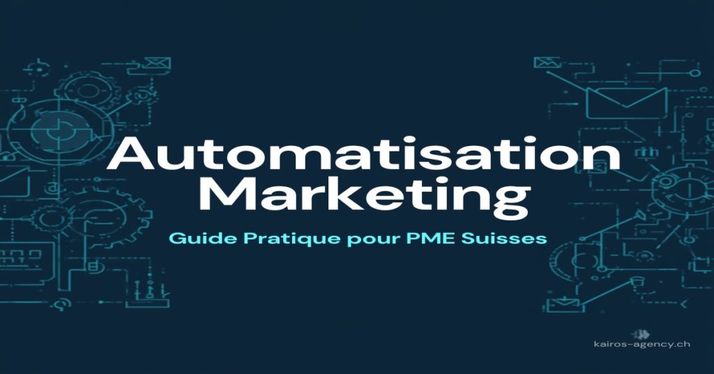 Automatisation marketing PME suisses guide pratique 2026 - kairos-agency.ch