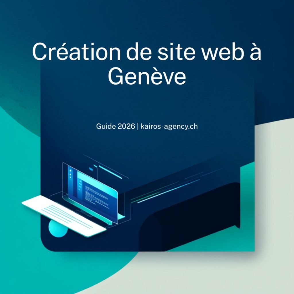 Création de site web à Genève : guide complet pour un site performant en 2026 - kairos-agency.ch
