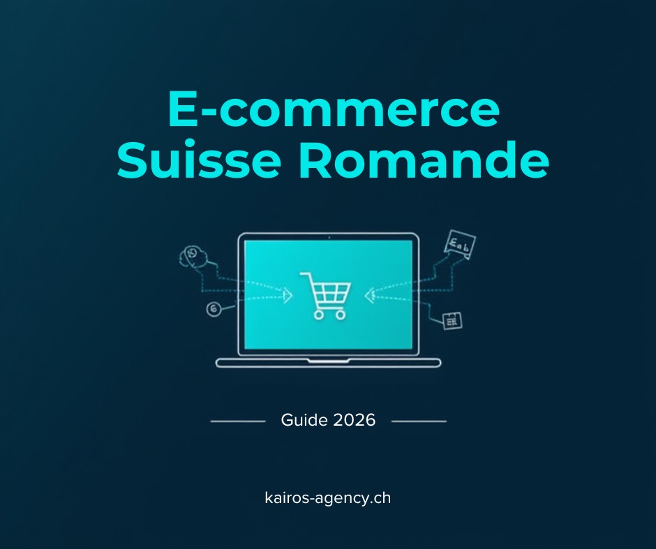 E-commerce en Suisse Romande : réussir sa boutique en ligne en 2026 - kairos-agency.ch