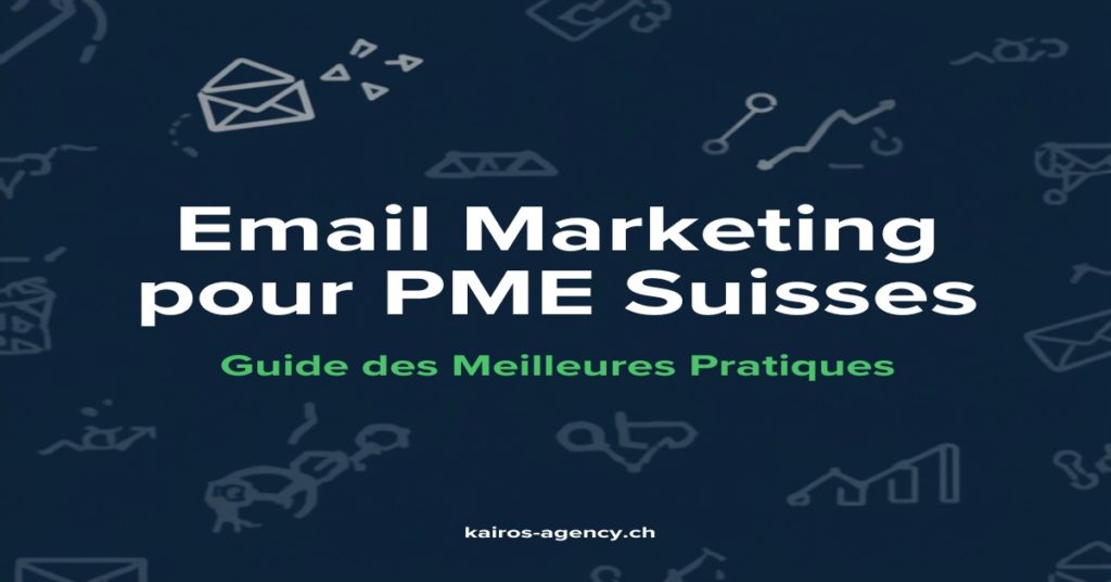 Email marketing PME suisses meilleures pratiques 2026 - kairos-agency.ch