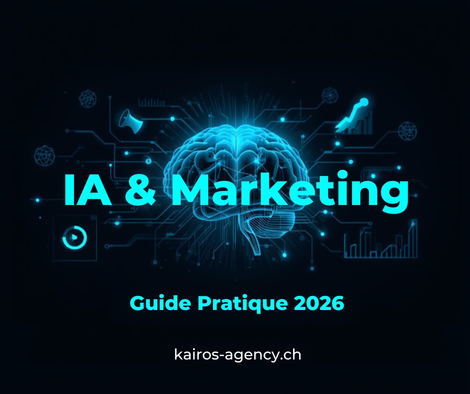 Intelligence artificielle et marketing : guide pratique pour les entreprises suisses 2026 - kairos-agency.ch