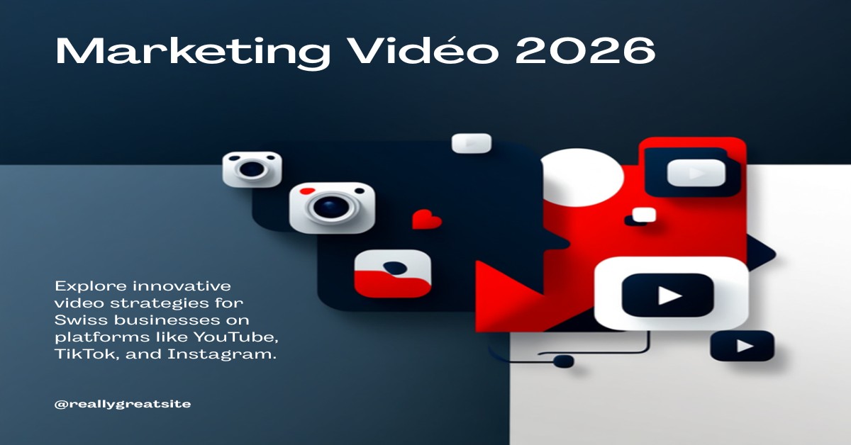 Marketing vidéo entreprises suisses stratégies plateformes 2026 - kairos-agency.ch